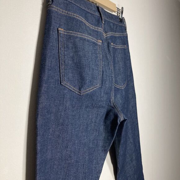 Everlane High Rise Dark Blue Jeans - Picture 9 of 12